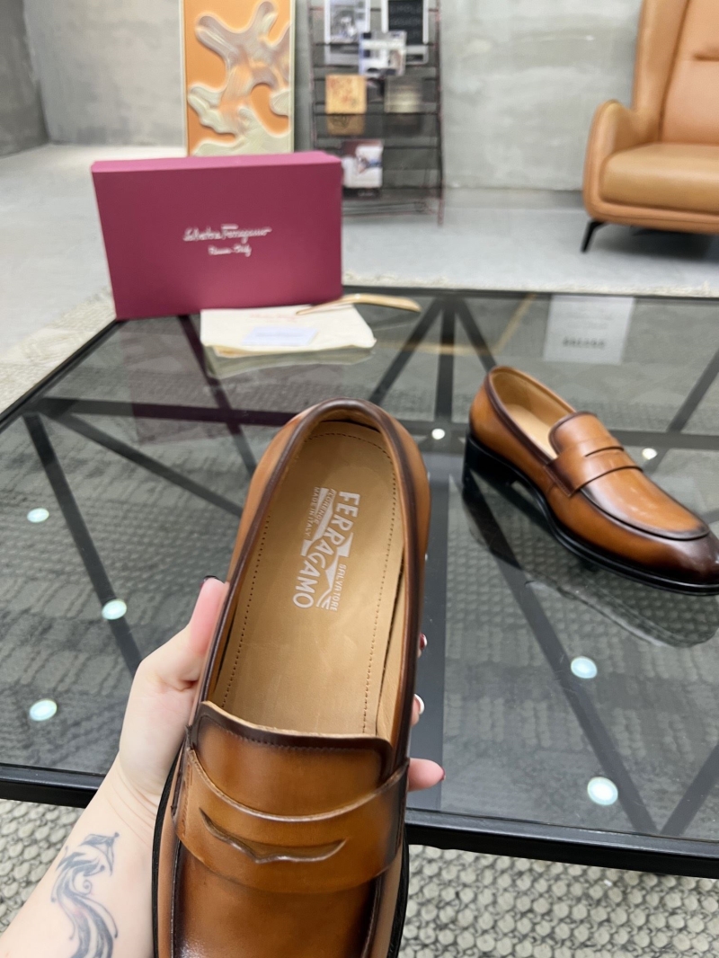 Ferragamo Leather Shoes